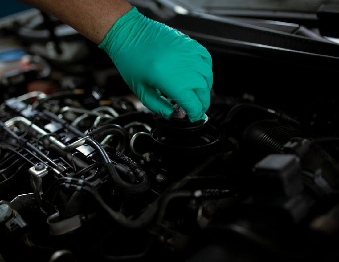Oil change and engine maintenance
